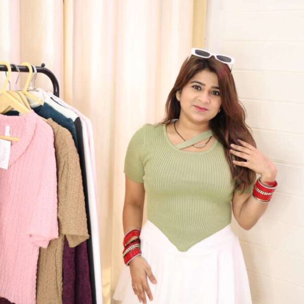 ribbed grace top