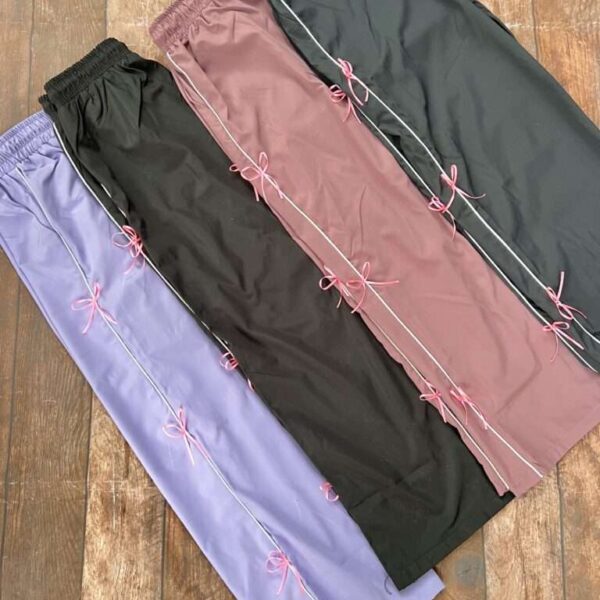 pinterest bow track pants