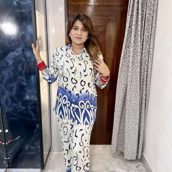 Printed Co ord set