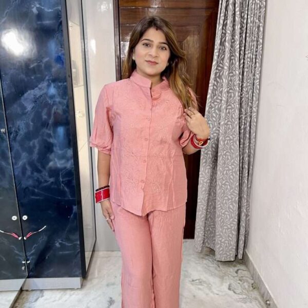 peach blossom co ord set