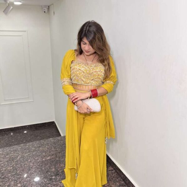 Sunkissed Glow Sharara Set