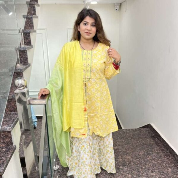cotton Sharara Set