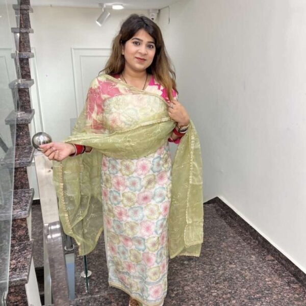 Gulbahaar Bloom Unstitched Suit