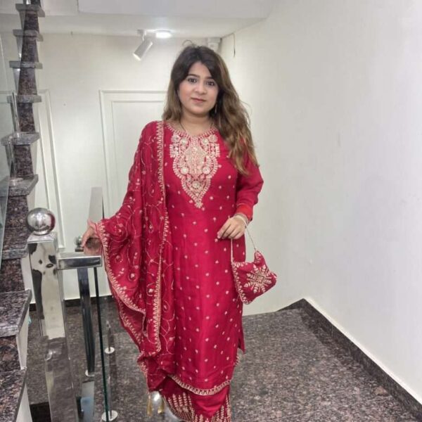 Riwaayat Handcrafted Gota Patti Suit Set