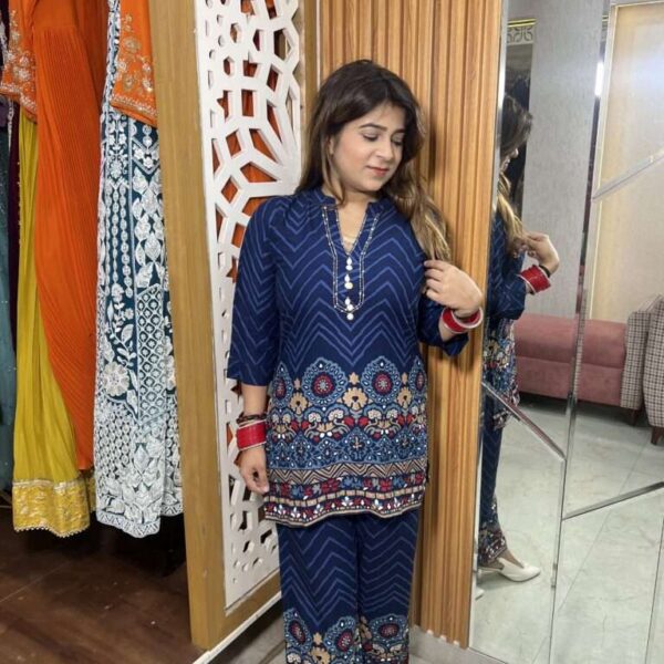 Indira Tribal Print Co-ord Set